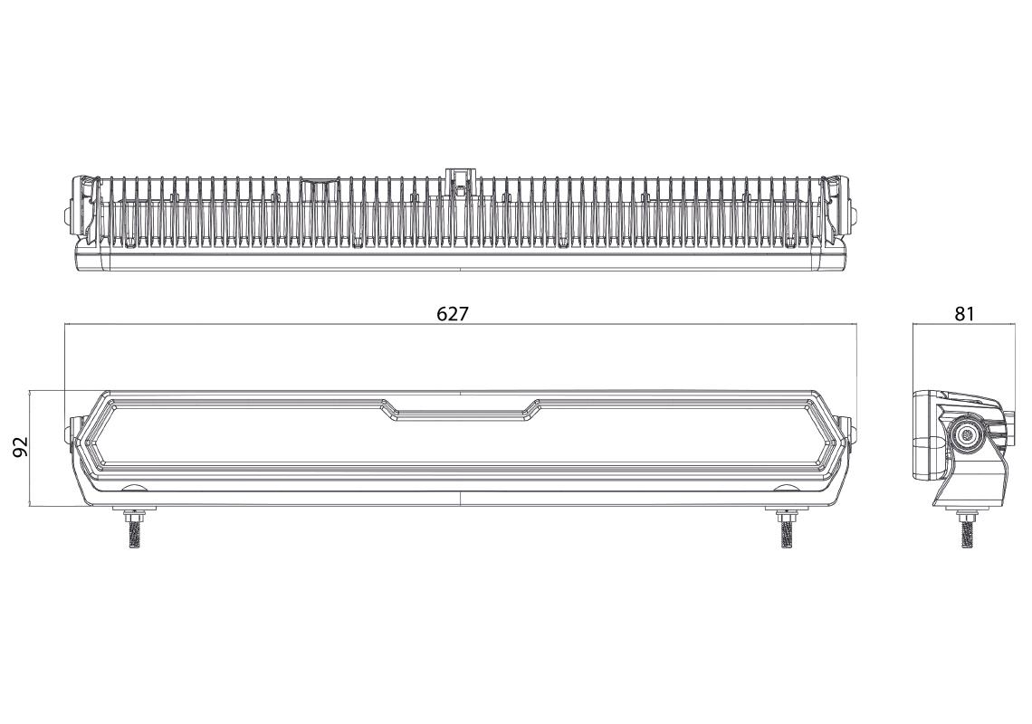 Alpha 630 PRO LED BAR luce ausiliaria